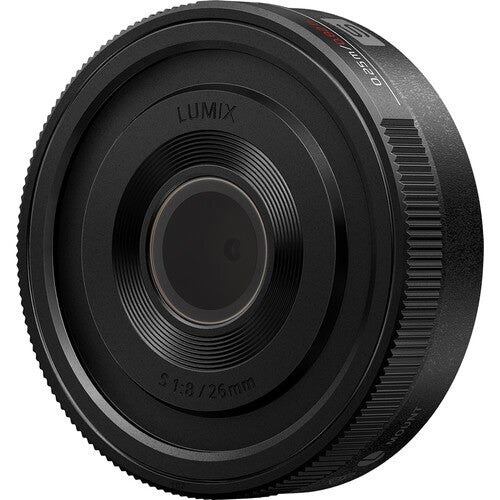 Panasonic LUMIX S 26mm f/8 Objetivo Full Frame con enfoque manual y ángulo de 80°