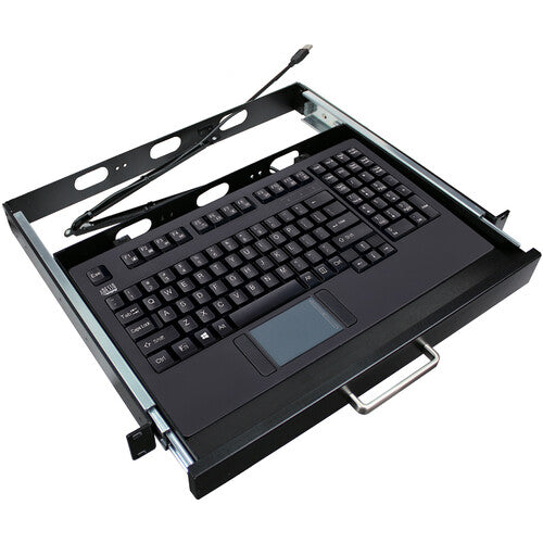 Adesso EasyTouch Teclado con Touchpad Integrado y Montaje en Rack 1 RU