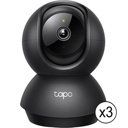 TP-Link Tapo C211 Cámara de Seguridad Wi-Fi 3MP Visión Nocturna 3-Pack