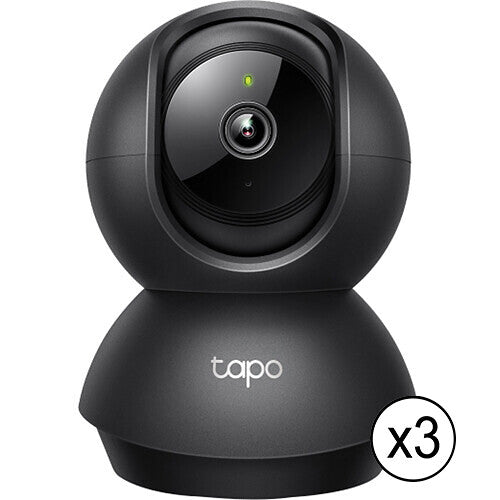 TP-Link Tapo C211 Cámara de Seguridad Wi-Fi 3MP Visión Nocturna 3-Pack