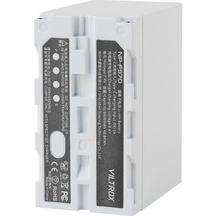Viltrox L-Series Batería de Litio NP-F970 para Accesorios Carga USB 7H