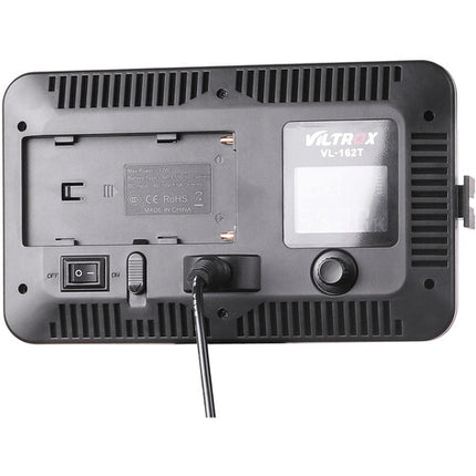 Viltrox VL-162T Luz LED Bicolor para Cámara 3300-5600K 1070 Lúmenes con Filtro Difusor
