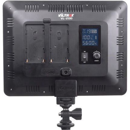 Viltrox VL-200T Luz LED Bicolor Panel 3300-5600K 2500 Lúmenes Control Remoto