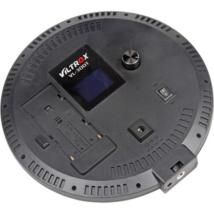 Viltrox VL-300B Luz LED Redonda Bi-Color 3300-5600K 1450 Lúmenes con Montura Ajustable