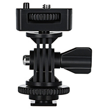 Viltrox VL-500T Luz LED Redonda Bicolor 3300-5600K 2000 Lúmenes Pantalla LCD Adaptador Ajustable