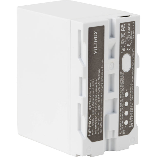 Viltrox L-Series Batería de Litio NP-F970 para Accesorios Carga USB 7H