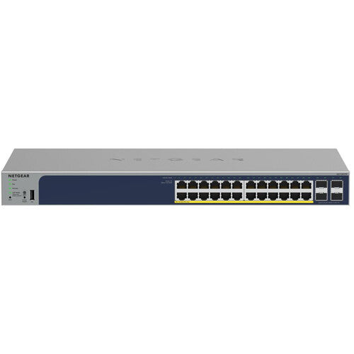 Netgear ProSafe GS728TPP Switch de Red Gestionado 24 Puertos PoE+ 380W Rack