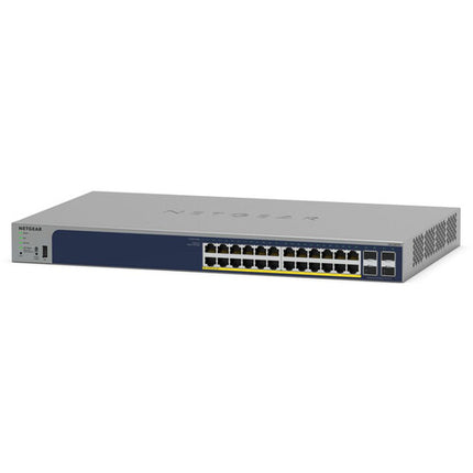 Netgear ProSafe GS728TPP Switch de Red Gestionado 24 Puertos PoE+ 380W Rack