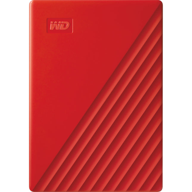 WD 6TB My Passport Disco Duro Externo USB 3.2 Gen 1 Rojo 6TB