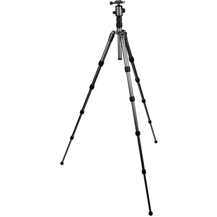 SLIK Rover A trípode de aluminio para viaje con cabezal esférico 14.7 a 62 pulgadas y carga 5 kg
