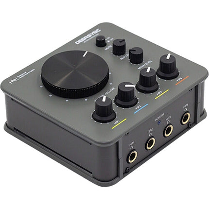 DEERSYNC H4 Amplificador Profesional de Auriculares 4 Canales y Controles Independientes