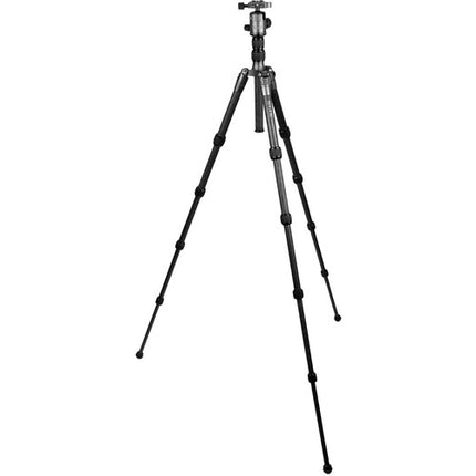 SLIK Rover C Trípode de Viaje Carbono con Cabezal Esférico 14.7 a 62 Pulgadas 11 lb Capacidad