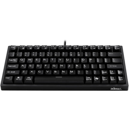 Adesso EasyTouch 610 teclado mecánico compacto USB 78 teclas 12 pulgadas