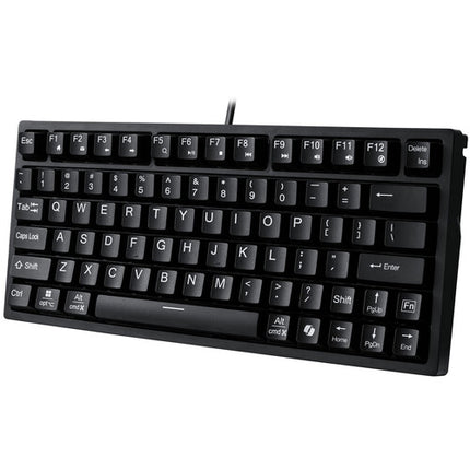 Adesso EasyTouch 610 teclado mecánico compacto USB 78 teclas 12 pulgadas