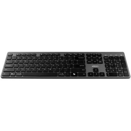 Adesso EasyTouch 730 Teclado con Ratón Negro con Conector USB-C y Llaves Scissor