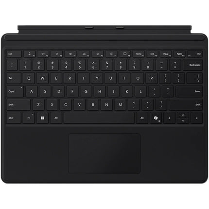 Microsoft Surface Pro Keyboard negro con teclas mecánicas retroiluminadas y touchpad grande