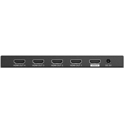 BZBGEAR 1x4 UHD 4K Divisor HDMI 4 Salidas HDMI 2.0b 18 Gb/s