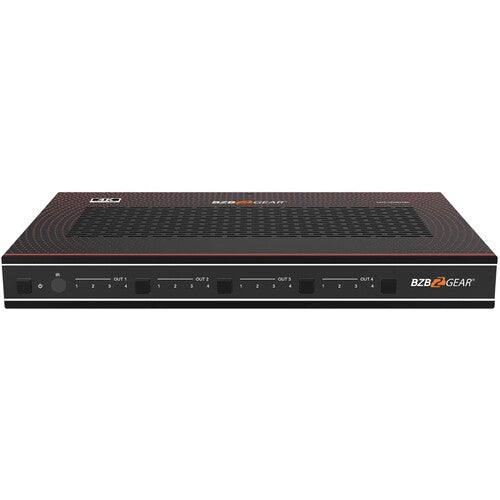 BZBGEAR 4x4 UHD 4K Procesador de Video HDMI para Pared con 5 Opciones de Diseño