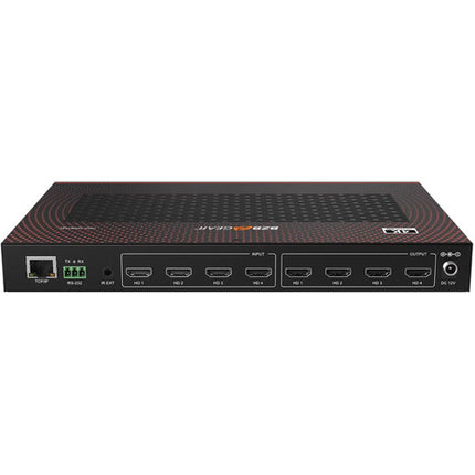 BZBGEAR 4x4 UHD 4K Procesador de Video HDMI para Pared con 5 Opciones de Diseño