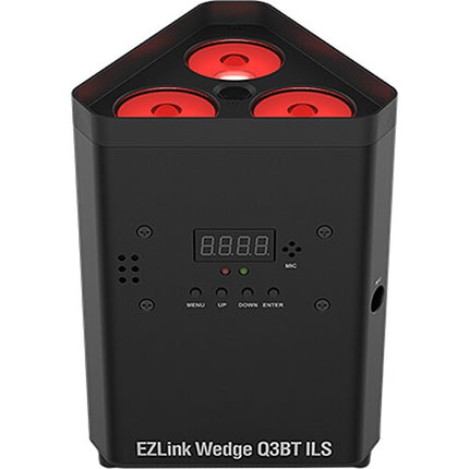 CHAUVET DJ EZLink Wedge Q3BT ILS Foco LED RGBA 3x5W Batería 20H Bluetooth