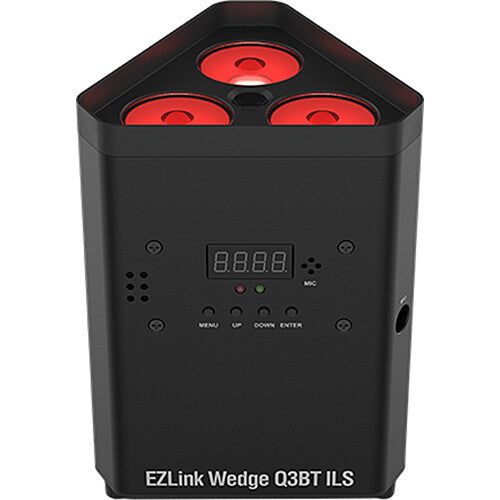 CHAUVET DJ EZLink Wedge Q3BT ILS Foco LED RGBA 3x5W Batería 20H Bluetooth