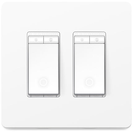 TP-Link HS220-2 Kasa Interruptor Inteligente Wi-Fi y Regulador Luz 2.4 GHz Blanco