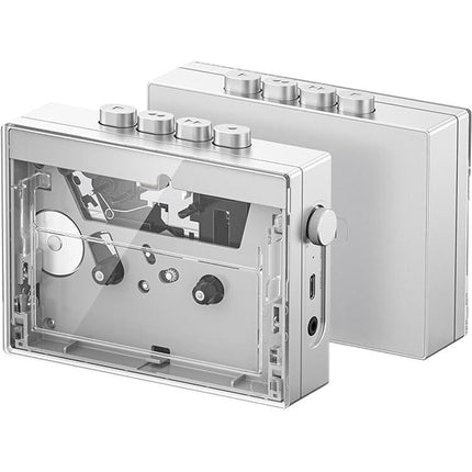FiiO CP13 Reproductor de Cassettes Estéreo portátil 13 Horas Batería Transparente Silver