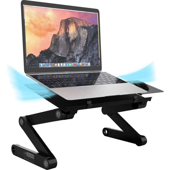 Uncaged Ergonomics WorkEZ Soporte y Escritorio para Laptop 16" ajuste 18"