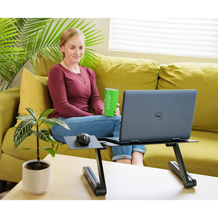 Uncaged Ergonomics WorkEZ Soporte y Escritorio para Laptop 16" ajuste 18"