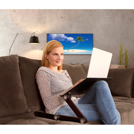 Uncaged Ergonomics WorkEZ Soporte y Escritorio para Laptop 16" ajuste 18"