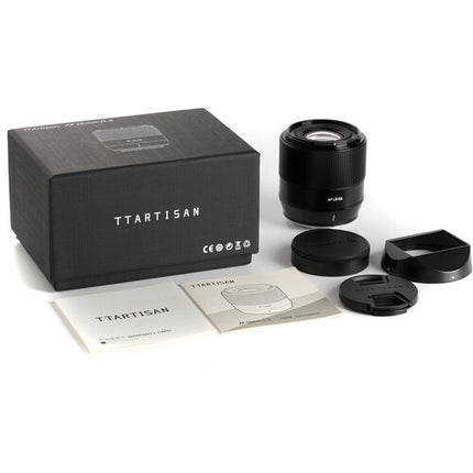 TTArtisan AF 56mm f1.8 Lente para Fujifilm X Motor AF USB-C Negro