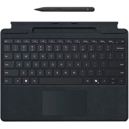 Microsoft Surface Pro Teclado con Slim Pen 2 y Almohadilla de Vidrio Negro