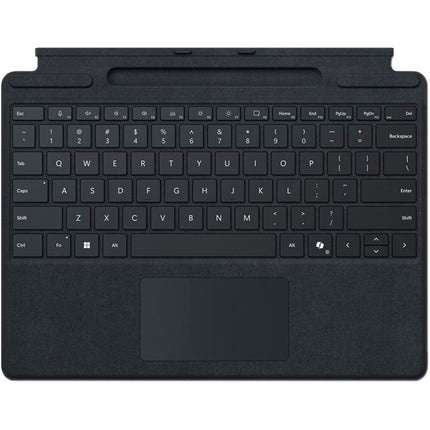 Microsoft Surface Pro Teclado con Almacenamiento para Pen Negra con Teclas Mecánicas y Touchpad Grande