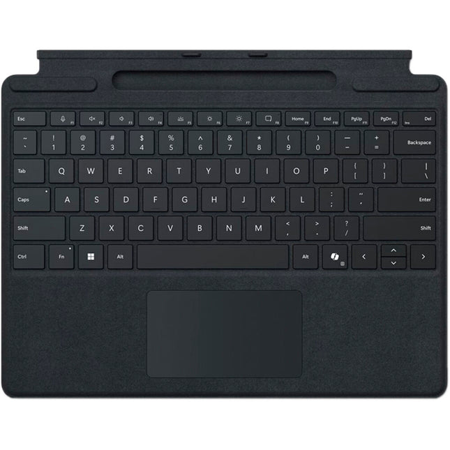 Microsoft Surface Pro Teclado con Almacenamiento para Pen Negra con Teclas Mecánicas y Touchpad Grande
