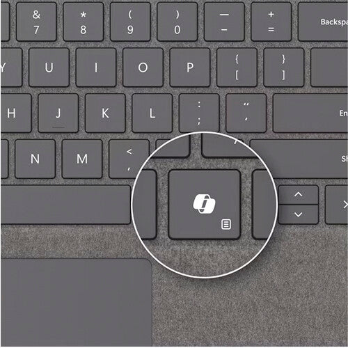 Microsoft Surface Pro Teclado con Almacenamiento para Pen Negra con Teclas Mecánicas y Touchpad Grande