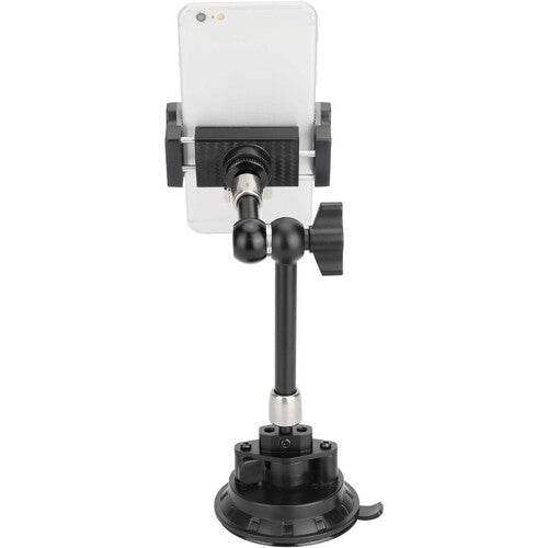 CAMVATE Soporte para Teléfono con Ventosa Brazo Mágico 7.9" Clamp 2.4 a 3.6"