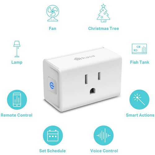 TP-Link EP10 Kasa Smart Enchufe Wi-Fi Mini Control Remoto 6 Unidades