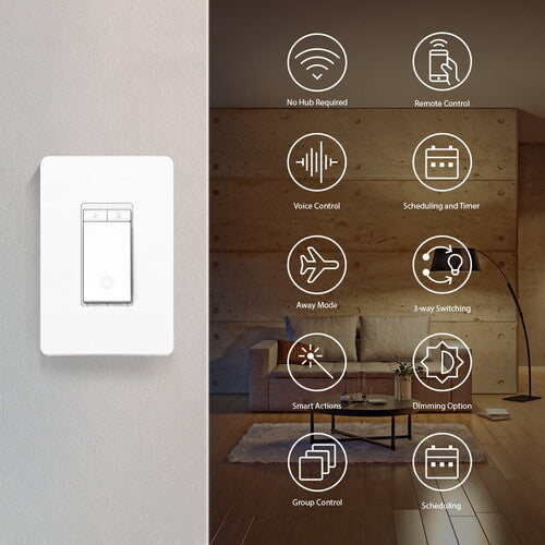 TP-Link KS230 V2 Regulador de Luz Wi-Fi Kit de Interruptores 3-Vías 2-Pack