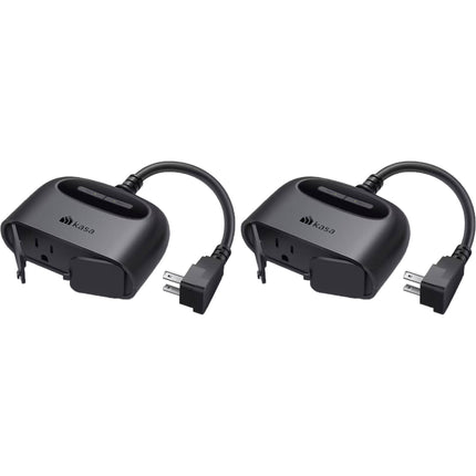 TP-Link EP40A Kasa Smart Enchufe Inteligente Exterior Wi-Fi IP64 2.4 GHz 2-Pack