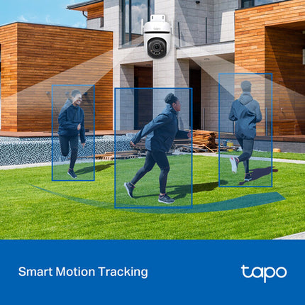 TP-Link Tapo C520WS Cámara de Seguridad Wi-Fi Outdoor 4MP 2560x1440 360° Pan Tilt 2 Pack