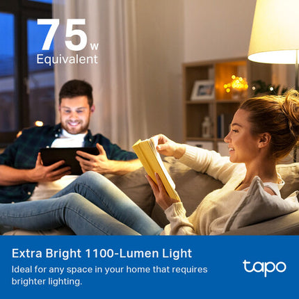 TP-Link Tapo L535E Bombilla Inteligente Wi-Fi 1100 Lúmenes Dimmable 4-Pack