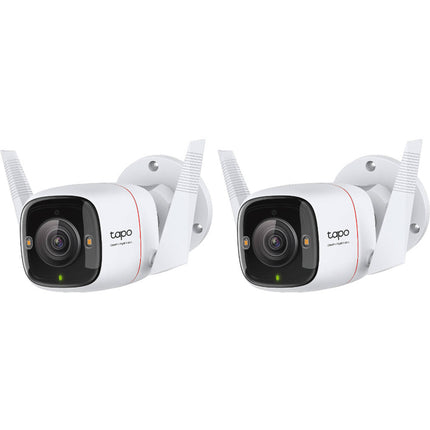 TP-Link Tapo ColorPro C325WB Cámara exterior Wi-Fi 4MP 127° FOV 2-Pack