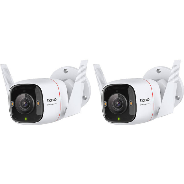 TP-Link Tapo ColorPro C325WB Cámara exterior Wi-Fi 4MP 127° FOV 2-Pack