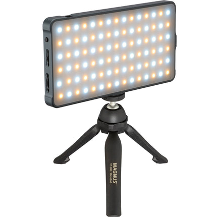 Genaray RGB-6X3S Panel LED RGB con Trípode de Mesa 354 Lux 5.9x3.1"