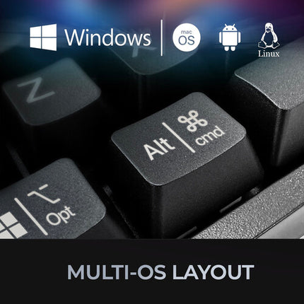 Adesso EasyTouch 670 Teclado Mecánico Negro Interruptores Azules Teclado Numérico