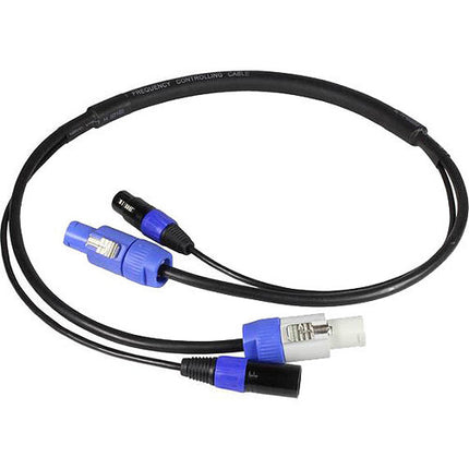 Blizzard Cool Cable cable combo powerCON y DMX 5 pines 15 m 14 AWG con sujeción táctil