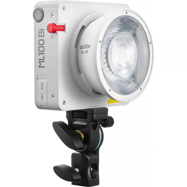 Godox ML100Bi Luz LED Bicolor Portátil 3670 Lux 2800-6500K con Reflector de Lente 15°