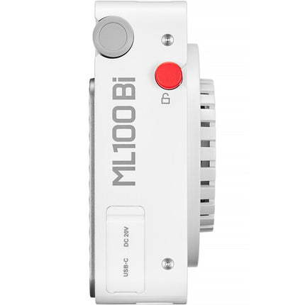 Godox ML100Bi Luz LED Bicolor Portátil 3670 Lux 2800-6500K con Reflector de Lente 15°