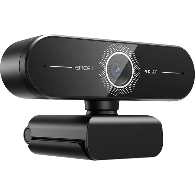 EMEET SmartCam C60E Webcam 4K UHD 90 fps Ángulo 73° con Cubierta Privacy