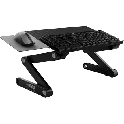 Uncaged Ergonomics WorkEZ Soporte para teclado 18 pulgadas ajustable negro